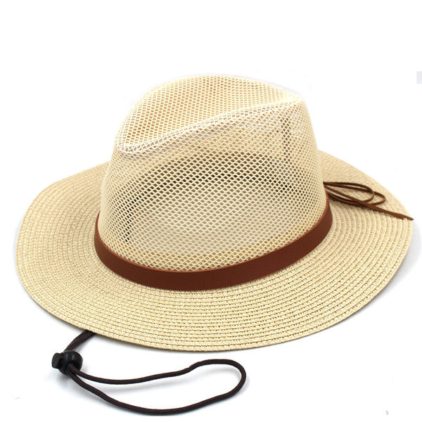 Καλοκαιρινό ανδρικό καπέλο με διχτυωτό μέρος