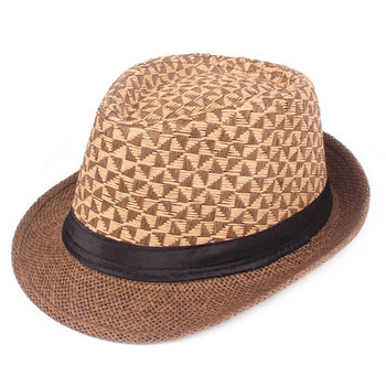 Ανδρικό ψάθινο καπέλο κατάλληλο για την παραλία