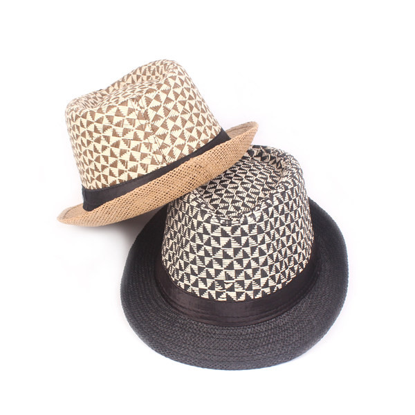 Ανδρικό ψάθινο καπέλο κατάλληλο για την παραλία