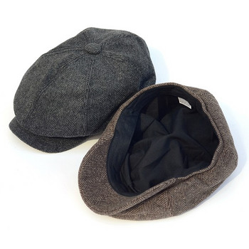 Пролетн0-есенна текстилна шапка тип барета