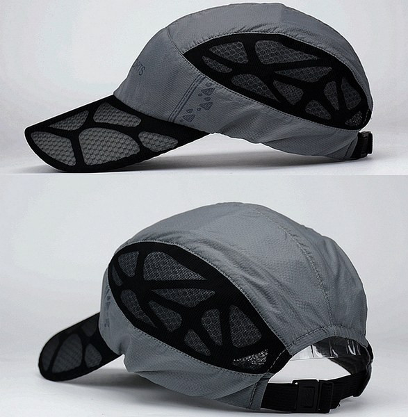 Ανδρικό καπέλο από ύφασμα που στεγνώνει γρήγορα με επιγραφή