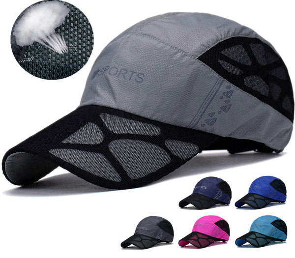 Ανδρικό καπέλο από ύφασμα που στεγνώνει γρήγορα με επιγραφή