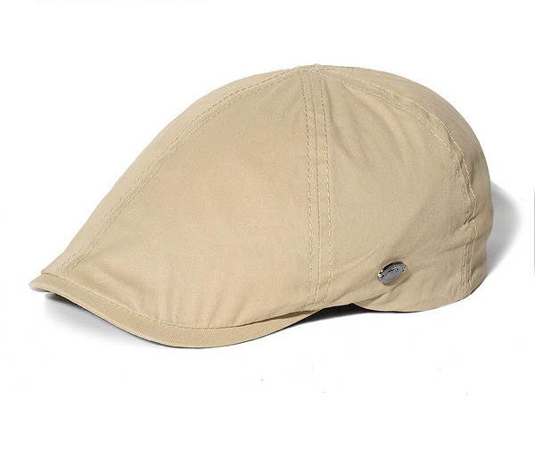 Ανδρικό υφασμάτινο ανοιξιάτικο καπέλο με μεταλλικό στοιχείο