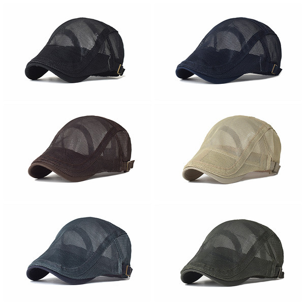 Ανδρικό διχτυωτό καπέλο καλοκαιρινό με ρυθμιζόμενο γείσο