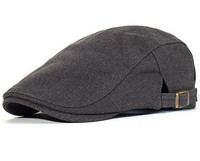 Ανδρικό υφασμάτινο καπέλο τύπου μπερέ ρυθμιζόμενο