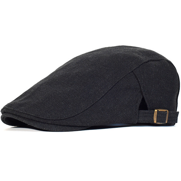 Ανδρικό υφασμάτινο καπέλο τύπου μπερέ ρυθμιζόμενο