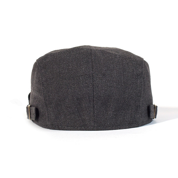 Ανδρικό υφασμάτινο καπέλο τύπου μπερέ ρυθμιζόμενο
