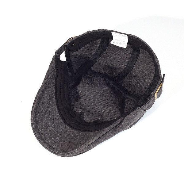 Ανδρικό υφασμάτινο καπέλο τύπου μπερέ ρυθμιζόμενο