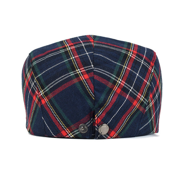 Ανδρικό καρό καπέλο μπερέ