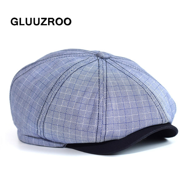 Καρό ανδρικό καπέλο σε πολλά χρώματα