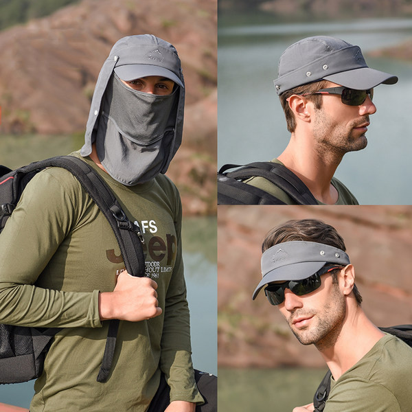 Muški šešir 3 u 1 sa UV zaštitom