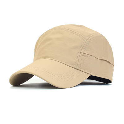 Ανδρικό καπέλο με γείσο από ύφασμα που στεγνώνει γρήγορα νέο μοντέλο