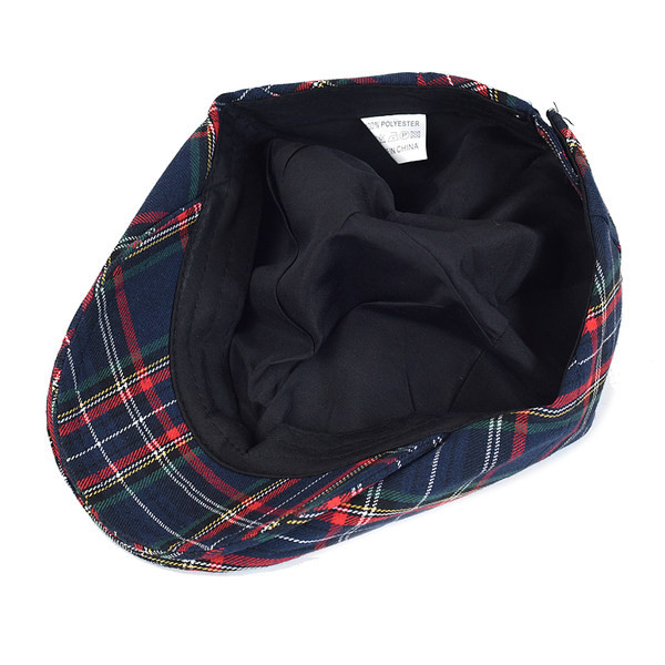 Ανδρικό καρό καπέλο σε τρία χρώματα