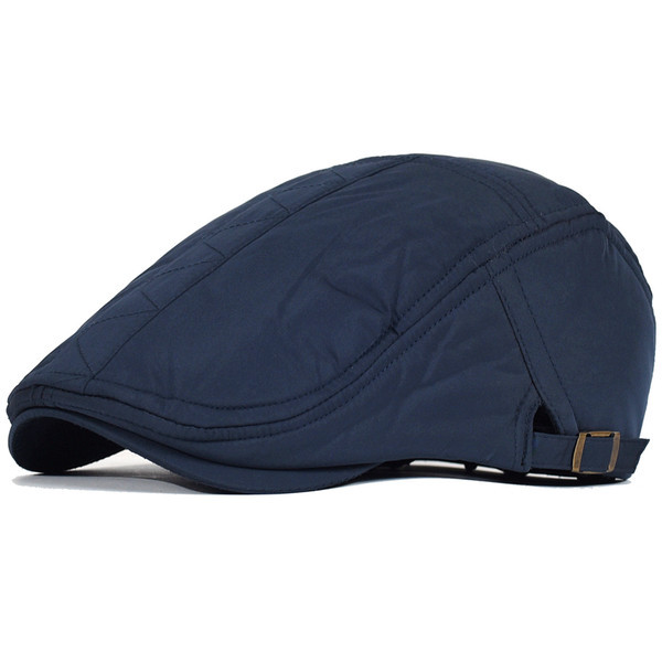 Ανδρικό μοντέρνο καπέλο μπερέ με αγκράφα