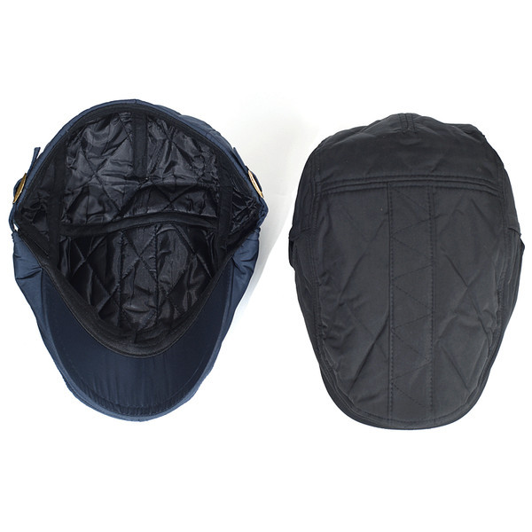 Ανδρικό μοντέρνο καπέλο μπερέ με αγκράφα