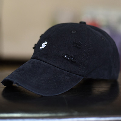 Γυναικείο καπέλο με γείσο και σκισμένο σχέδιο - πολλά χρώματα