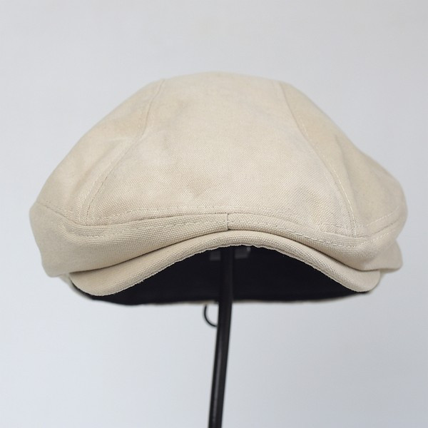 Ανδρικό υφασμάτινο καπέλο τύπου μπερέ με κορδόνια