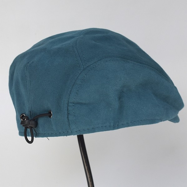 Ανδρικό υφασμάτινο καπέλο τύπου μπερέ με κορδόνια