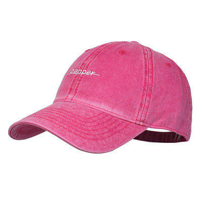 Ανδρικό καπέλο με γείσο και κεντητή επιγραφή