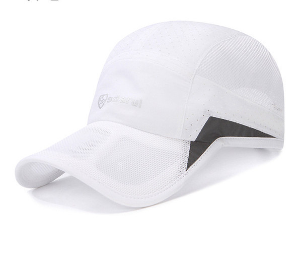 Λεπτό ανδρικό καπέλο με γείσο από διχτυωτό ύφασμα