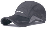 Ανδρικό καλοκαιρινό καπέλο με δίχτυ και επιγραφή