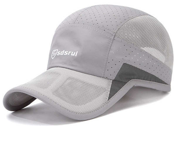 Ανδρικό καλοκαιρινό καπέλο με δίχτυ και επιγραφή