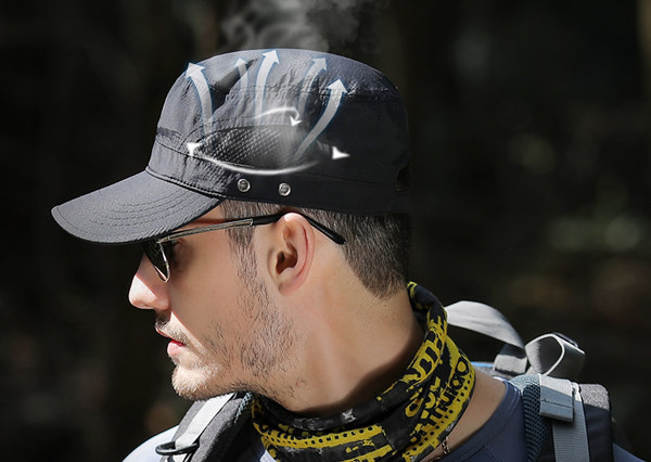 Muška kapa sa šilterom od brzosušećeg materijala