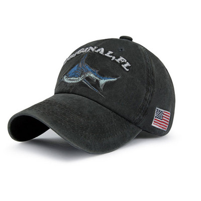 Ανδρικό καπέλο μπέιζμπολ με χρωματιστό κέντημα