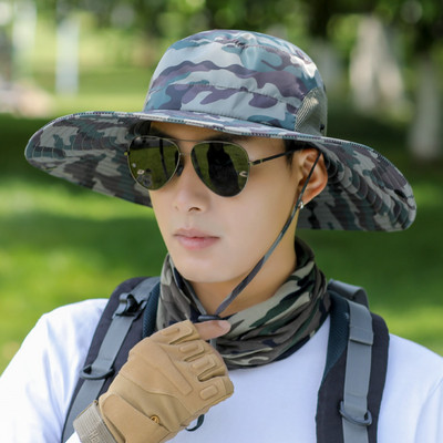 Ανδρικό καπέλο με κέντημα και κορδόνια