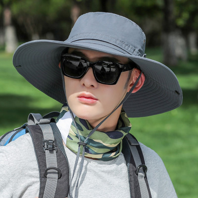 Ανδρικό καπέλο με κέντημα και κορδόνια