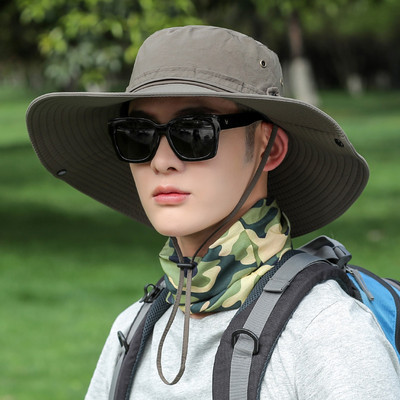 Ανδρικό καπέλο με κέντημα και κορδόνια