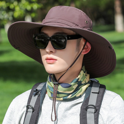 Ανδρικό καπέλο με κέντημα και κορδόνια