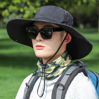 Ανδρικό καπέλο με κέντημα και κορδόνια