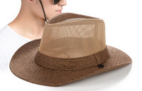 Ανδρικό καπέλο με πλέγμα και γείσο