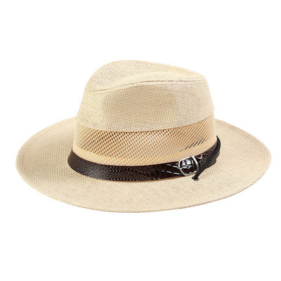 Ανδρικό καπέλο με πλέγμα και γείσο