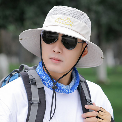 Ανδρικό καπέλο με κορδόνι και επιγραφή - πολλά χρώματα