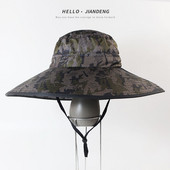 Αντιηλιακό καπέλο με μεγάλη περιφέρια