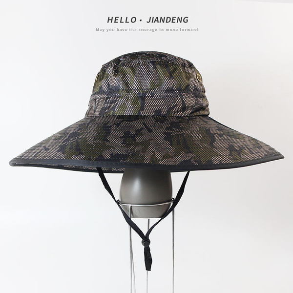 Αντιηλιακό καπέλο με μεγάλη περιφέρια