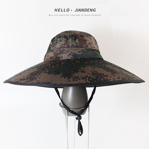 Αντιηλιακό καπέλο με μεγάλη περιφέρια