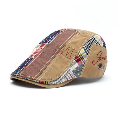 Μοντέρνο καπέλο με κεντημένη επιγραφή