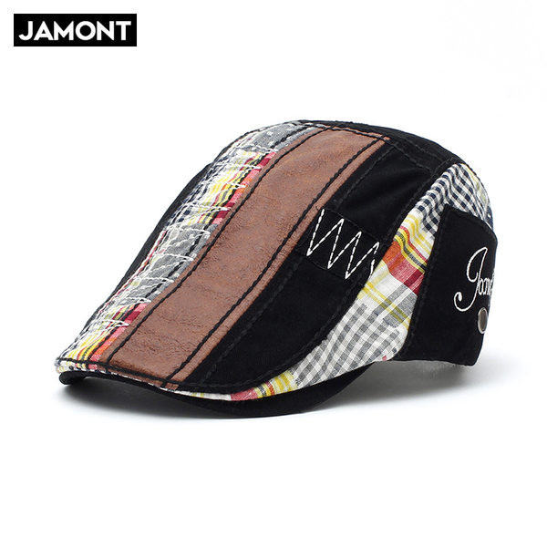 Μοντέρνο καπέλο με κεντημένη επιγραφή