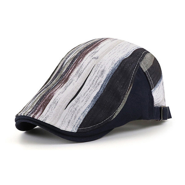Muški podesivi tekstilni šešir u obliku beretke
