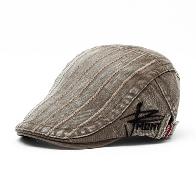 Ανδρικό καπέλο τύπου με κεντητή επιγραφή