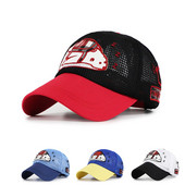 Καλοκαιρινό παιδικό διχτυωτό καπέλο με γείσο