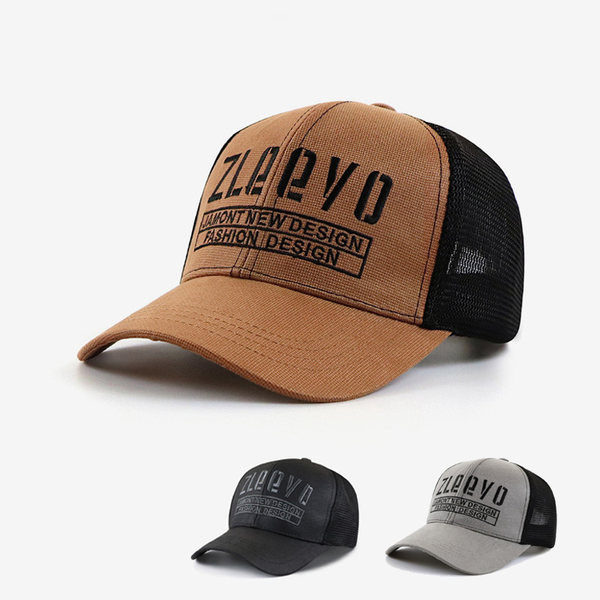 Αντρικό καπέλο με δίχτυ και επιγραφές