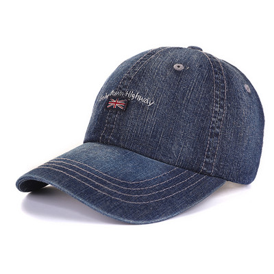 Νέο μοντέλο ανδρικό καπέλο με κέντημα και γείσο