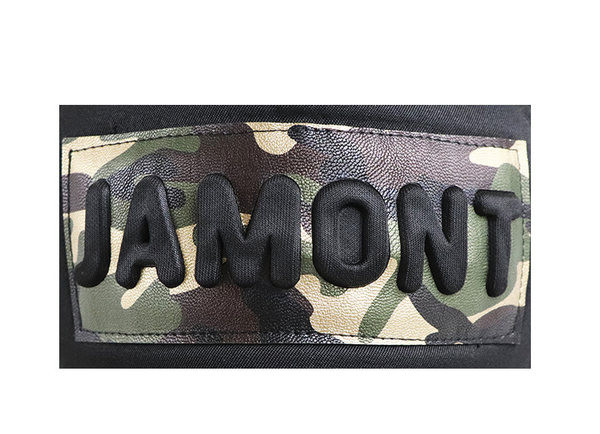 Ανδρικό καπέλο casual με γείσο και τρισδιάστατη επιγραφή