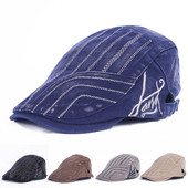 Ανδρικό υφασμάτινο καπέλο με κεντητή επιγραφή