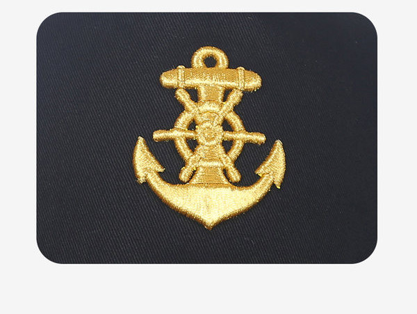 Ανδρικό καπέλο μπέιζμπολ σε μαύρο χρώμα με κέντημα