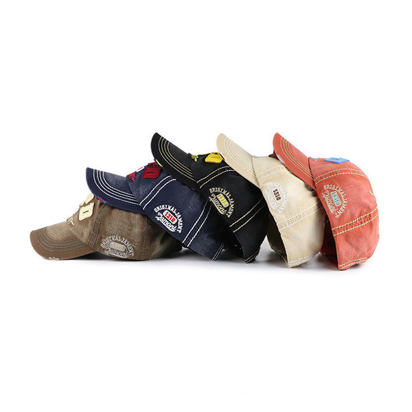 Casual ανδρικό καπέλο με κέντημα - πολλά χρώματα